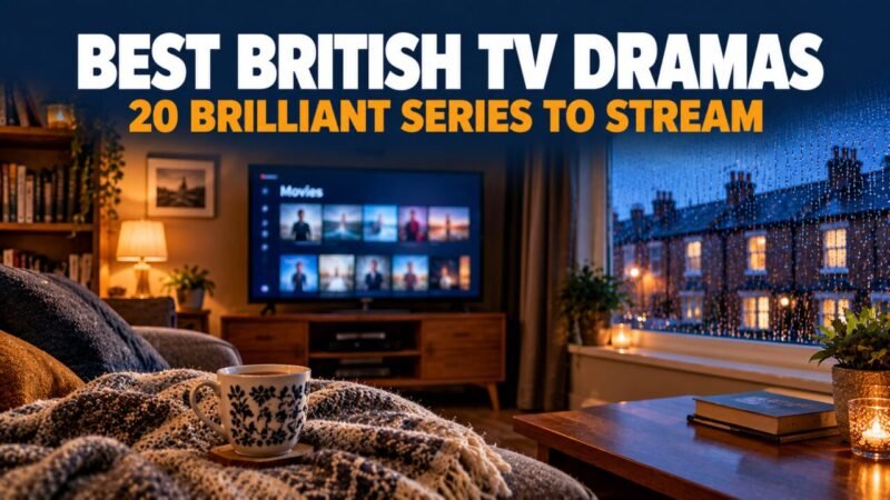 Best British TV dramas: cosy living room TV night