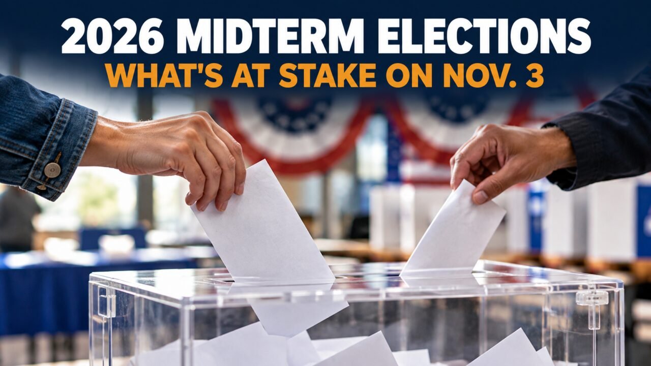 2026 midterm elections: voters placing paper ballots in a ballot box