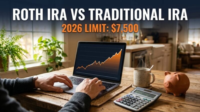 Roth IRA vs traditional IRA: planning retirement savings at home