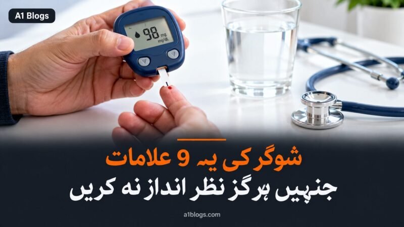 شوگر کی علامات، گلوکو میٹر سے خون میں شکر کا ٹیسٹ
