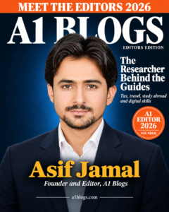 Asif Jamal, Founder and editor at A1 Blogs