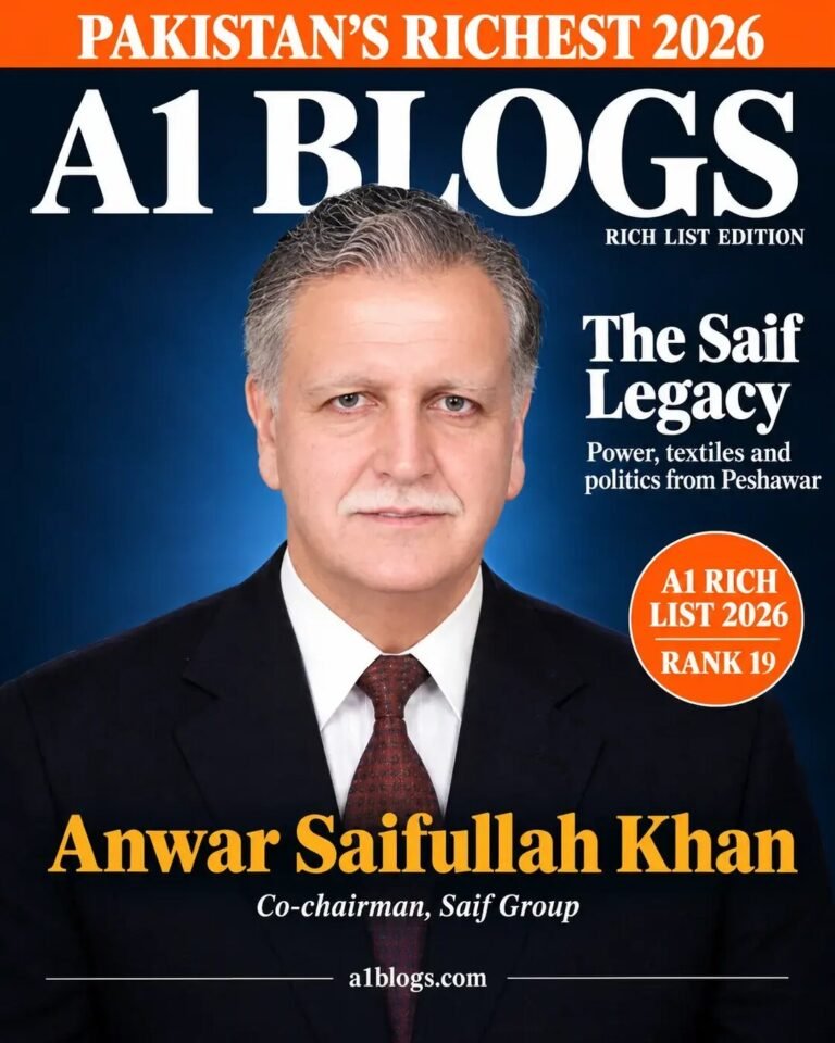 Anwar Saifullah Khan – A1 Blogs Rich List
