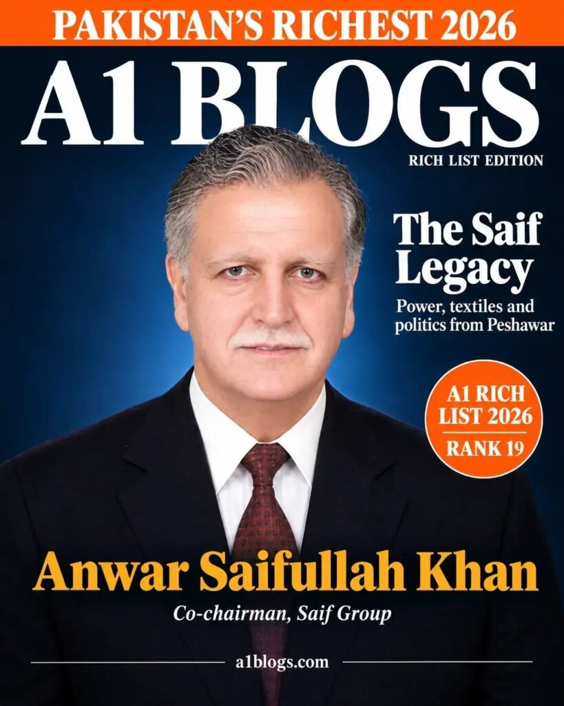 Anwar Saifullah Khan – A1 Blogs Rich List