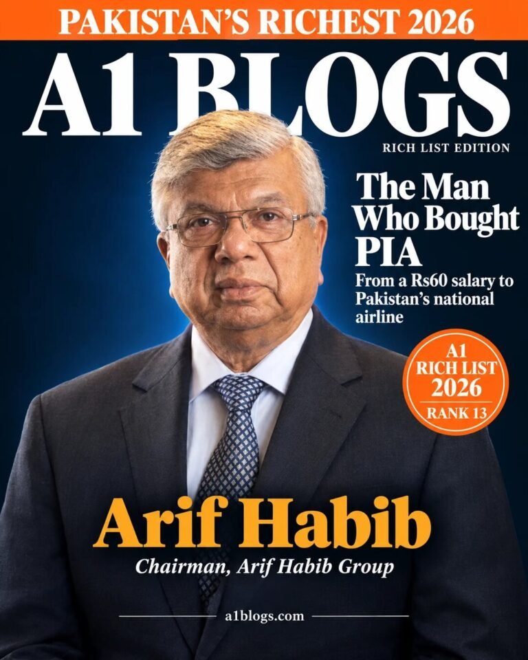 Arif Habib – A1 Blogs Rich List
