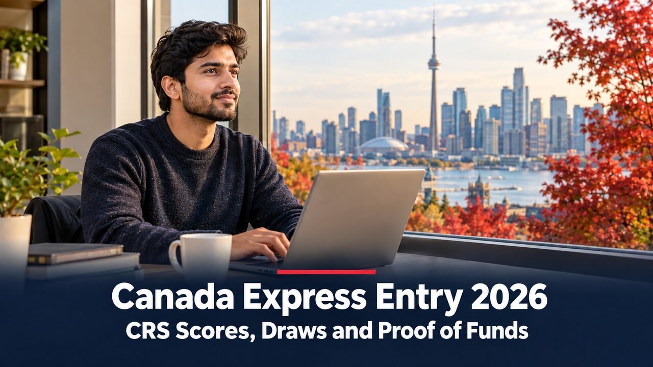 Express Entry 2026: Canada CRS scores, draws and proof of funds