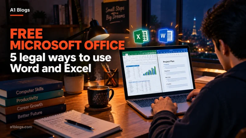 Free Microsoft Office: 5 legal ways to use Word and Excel