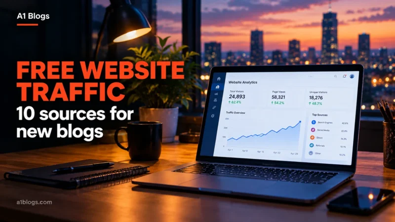 Free website traffic: 10 sources of real website traffic for new blogs