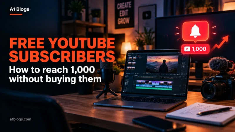 Free YouTube subscribers: how to reach 1,000 YouTube subscribers safely