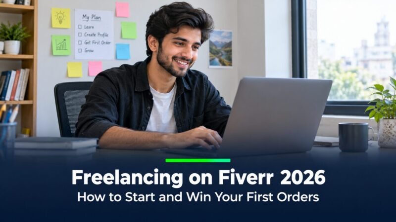 Freelancing on Fiverr 2026: how to start and win your first orders