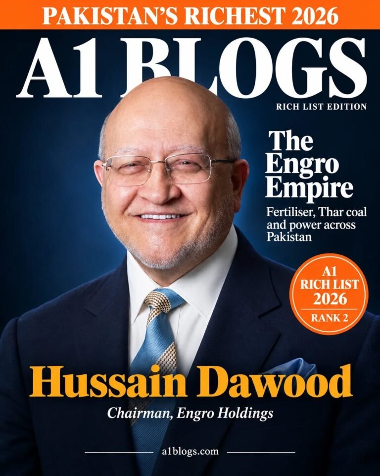 Hussain Dawood – A1 Blogs Rich List