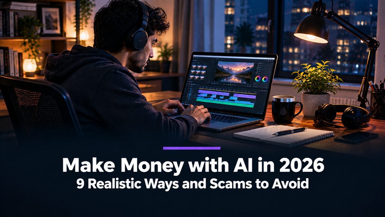 Make money with AI in 2026: 9 realistic ways and scams to avoid