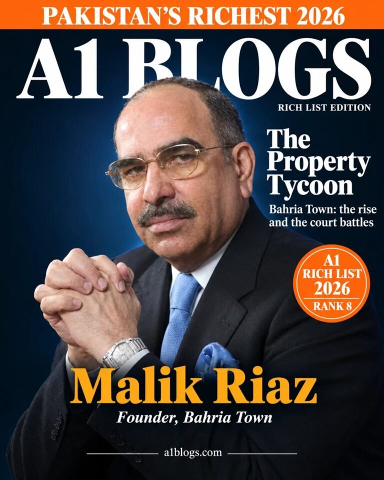 Malik Riaz – A1 Blogs Rich List