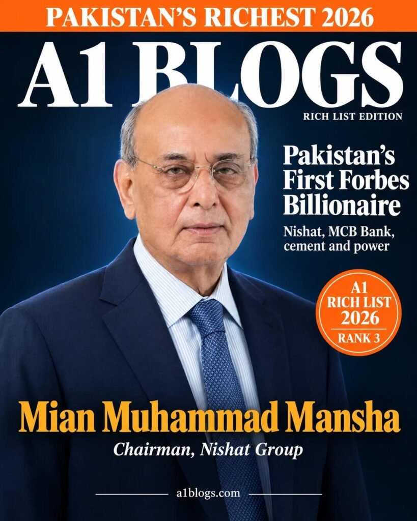 Mian Muhammad Mansha – A1 Blogs Rich List