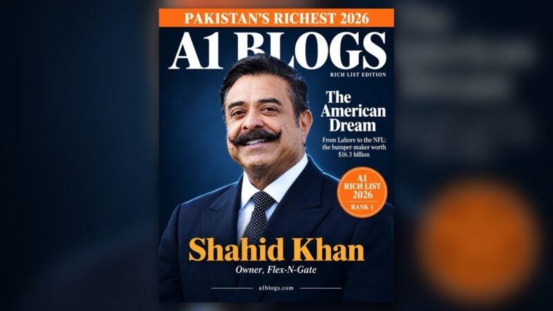 Shahid Khan net worth 2026 – A1 Blogs Rich List