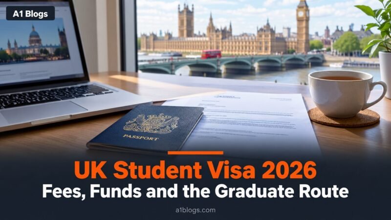 UK student visa 2026: fees, funds and the Graduate Route