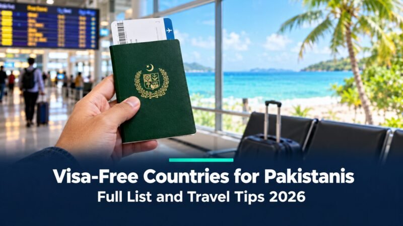 Visa free countries for Pakistani passport holders: full list and travel tips 2026