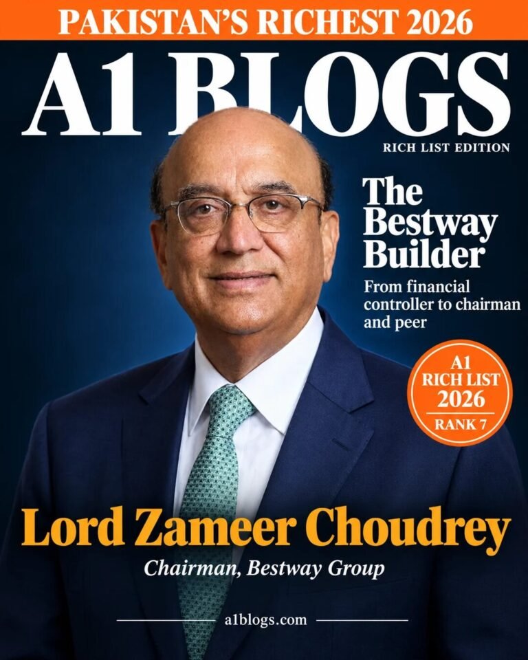 Lord Zameer Choudrey – A1 Blogs Rich List